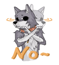 Husky&Wolf sticker #410067