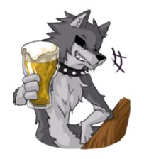 Husky&Wolf sticker #410070