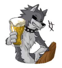 Husky&Wolf sticker #410070