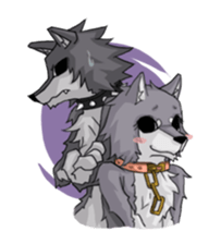 Husky&Wolf sticker #410072