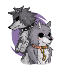 Husky&Wolf sticker #410072