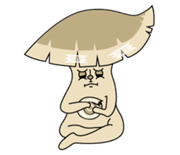 Fungus man (At the fork) sticker #410130