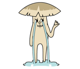 Fungus man (At the fork) sticker #410136