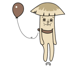 Fungus man (At the fork) sticker #410137