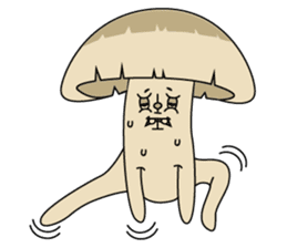Fungus man (At the fork) sticker #410142