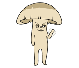 Fungus man (At the fork) sticker #410143