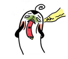 Q-mo (Funny expression) sticker #410471