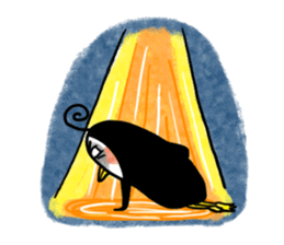 Q-mo (Funny expression) sticker #410494