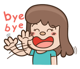 Office Lady Ms. Salmaon sticker #410691