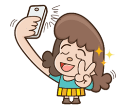 Office Lady Ms. Salmaon sticker #410694