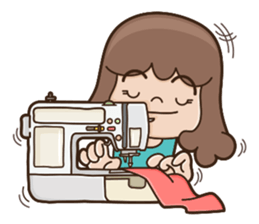 Office Lady Ms. Salmaon sticker #410696