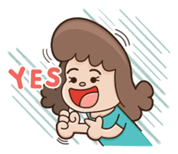 Office Lady Ms. Salmaon sticker #410698