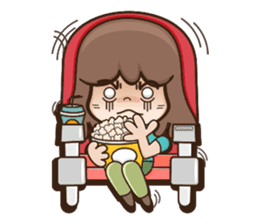 Office Lady Ms. Salmaon sticker #410699