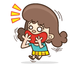 Office Lady Ms. Salmaon sticker #410700