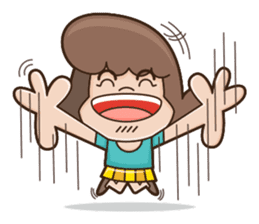 Office Lady Ms. Salmaon sticker #410703