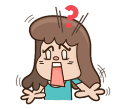 Office Lady Ms. Salmaon sticker #410708