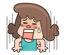 Office Lady Ms. Salmaon sticker #410711