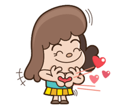 Office Lady Ms. Salmaon sticker #410713