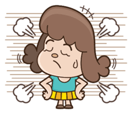 Office Lady Ms. Salmaon sticker #410714