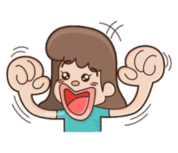 Office Lady Ms. Salmaon sticker #410722