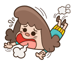 Office Lady Ms. Salmaon sticker #410724