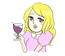 Sadistine princess Interesting last name sticker #410790