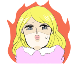 Sadistine princess Interesting last name sticker #410792