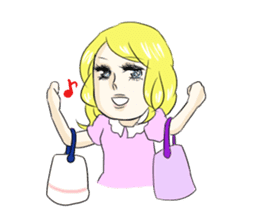 Sadistine princess Interesting last name sticker #410793