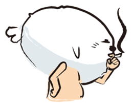 Human seal pup sticker #410822