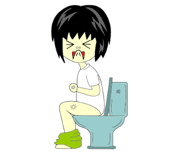 Green Cyber Thai Sticker sticker #410901