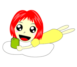 Green Cyber Thai Sticker sticker #410906