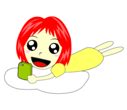 Green Cyber Thai Sticker sticker #410906