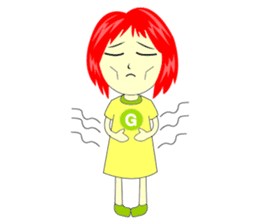 Green Cyber Thai Sticker sticker #410907