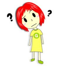 Green Cyber Thai Sticker sticker #410912