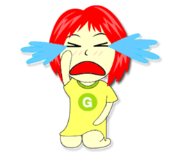 Green Cyber Thai Sticker sticker #410913