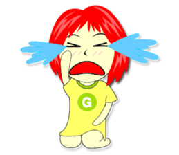 Green Cyber Thai Sticker sticker #410913