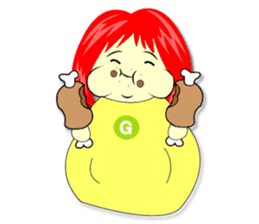 Green Cyber Thai Sticker sticker #410914