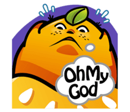 RedOrange live together with you sticker #411218