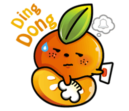 RedOrange live together with you sticker #411231