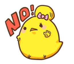 My chicken princess sticker #411490