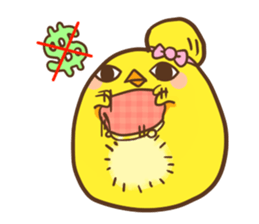 My chicken princess sticker #411506