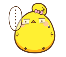 My chicken princess sticker #411521