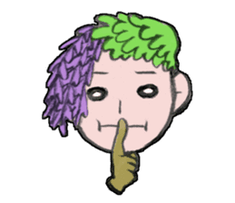 Flower people sticker #411571