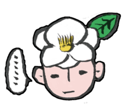 Flower people sticker #411572