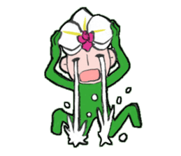 Flower people sticker #411575