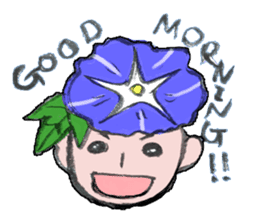 Flower people sticker #411579