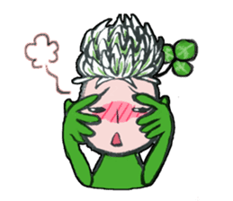 Flower people sticker #411589