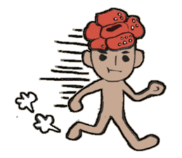 Flower people sticker #411592