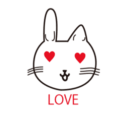 usaneko and one sticker #411652