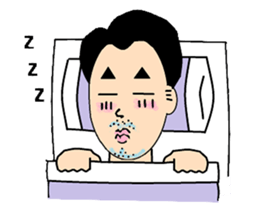 try your best eccentric businessman go sticker #411978